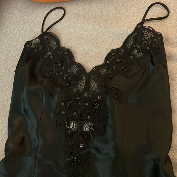 Etienne Vintage Black sexy sequins Nighty Med never worn - Picture 5 of 15